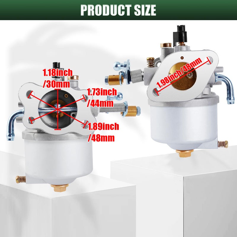QAZAKY Golf Cart Carburetor Fuel Pump Compatible with EZGO Gas 350cc 4-Cycle Robin Engine Workhorse ST350 ST-Sport TXT MPT Shuttle Clays Car 72558-G01 72558-G05 72840-G02 72873-G01 17559 520-184 Carb - Image 5